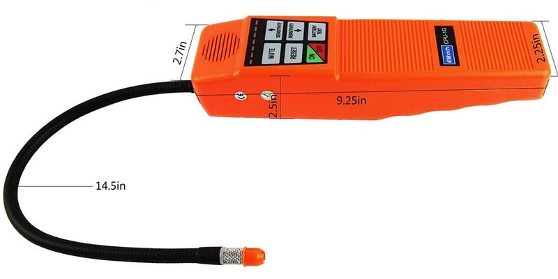 Elitech CPU-1G HVAC Leak Detector Halogen Gas Tester HVAC Refrigerant AC Sniffer R22 R410A R134A - Image 2