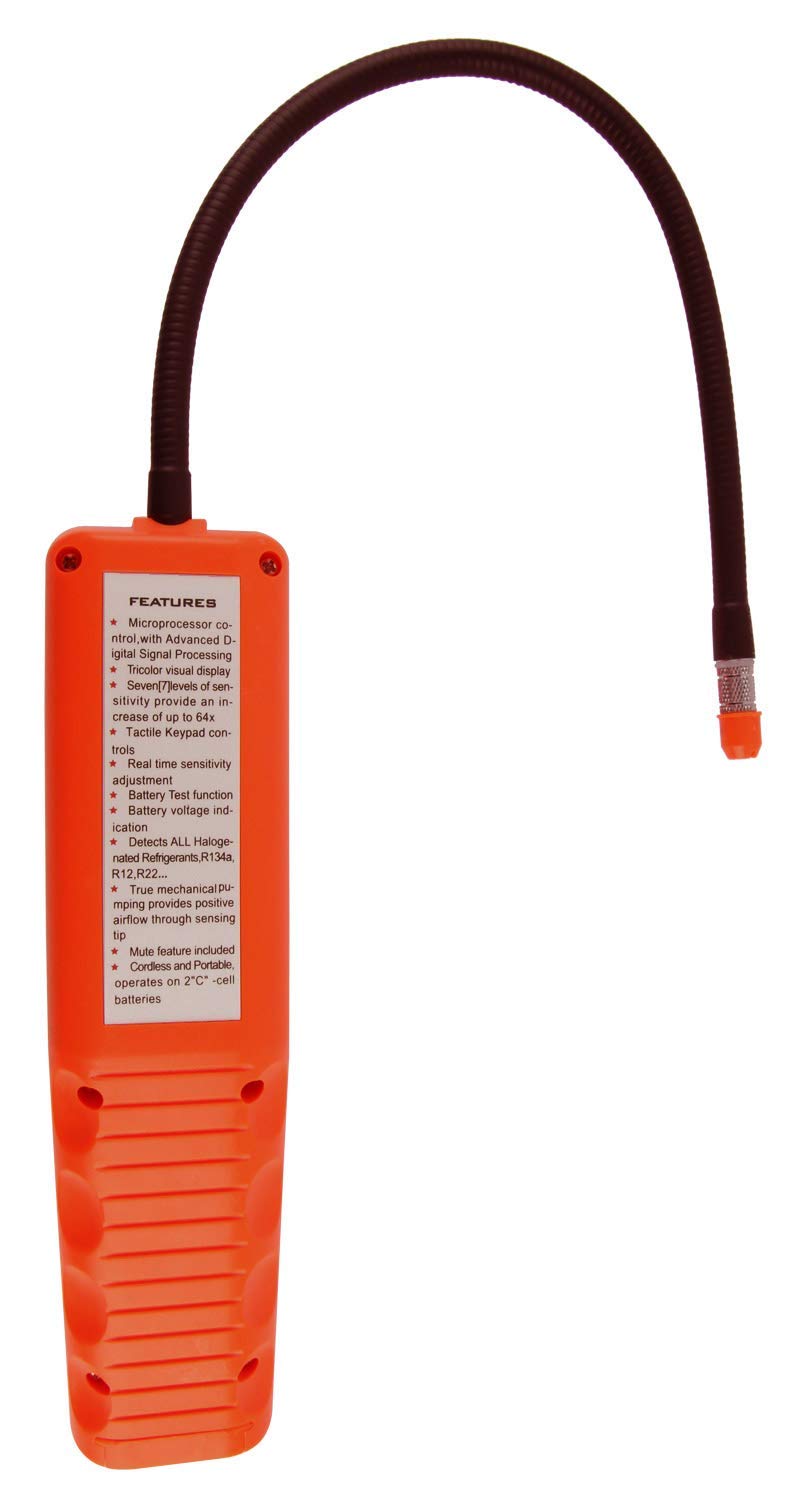 Elitech CPU-1G HVAC Leak Detector Halogen Gas Tester HVAC Refrigerant AC Sniffer R22 R410A R134A - Image 5