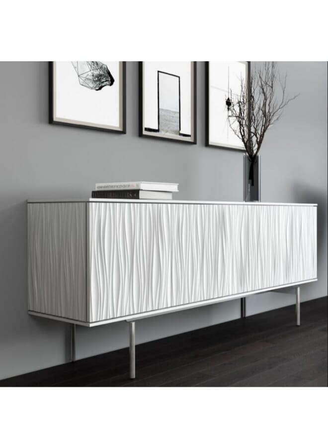 Harmony Black and White Wood Buffet 200*90*50 cm