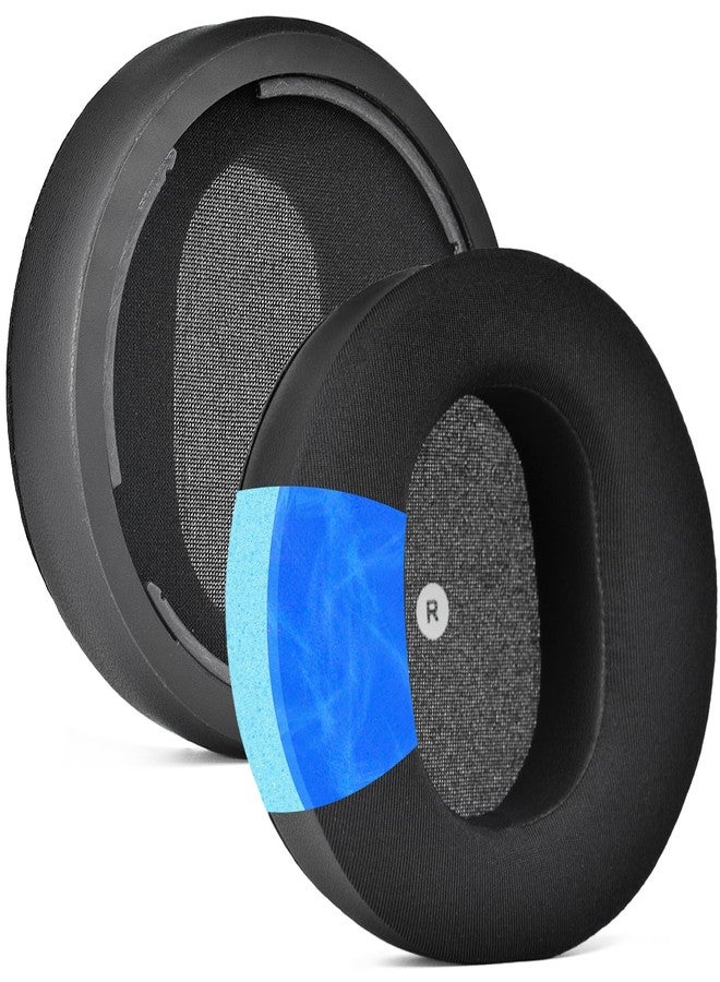 defean وسائد ديفيان ماكسويل - وسادات أذن جل تبريد بديلة متوافقة مع سماعات أودزي ماكسويل، سمك إضافي، رغوة عزل الضوضاء لجلسات الألعاب الملحمية (قماش حريري) - Image 1