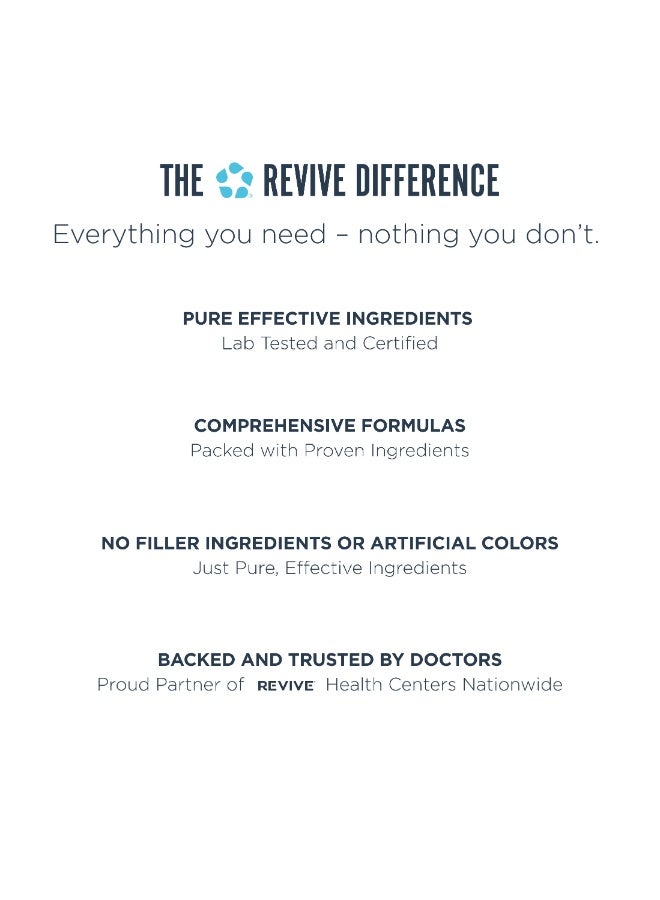 revive Kidney Support 135 Vegetarian Capsules | Kidney Cleanse, Detox & Daily Wellness Support for Men & Women - Image 3