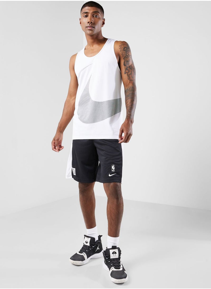 Nike - Brooklyn Nets Dri-Fit Shorts - Image 1