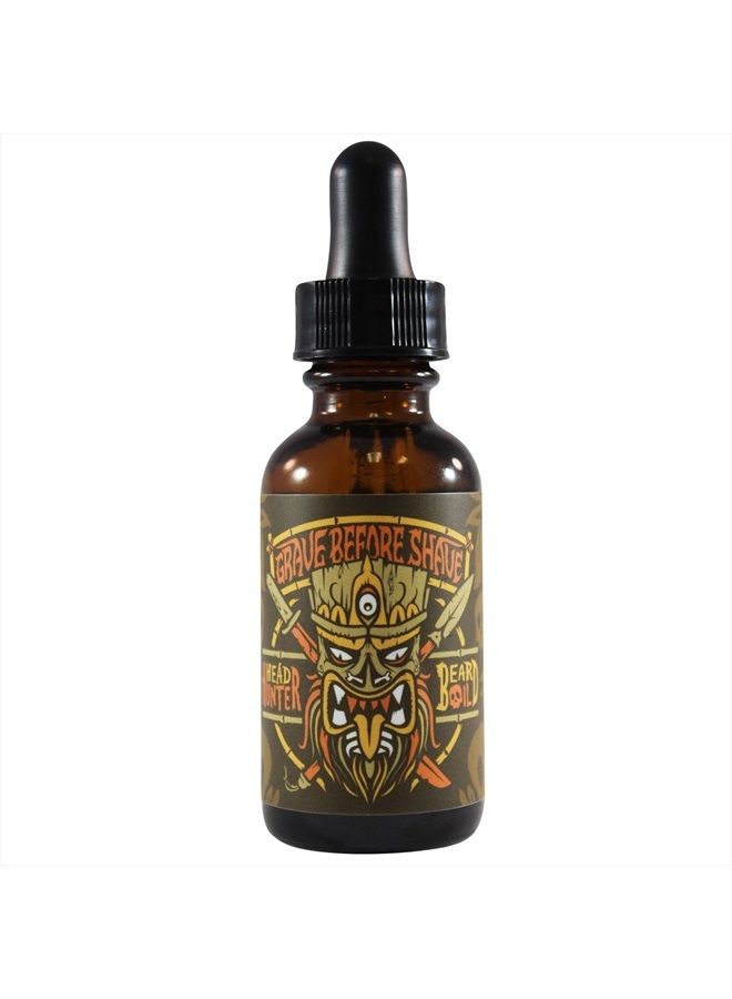 GRAVE BEFORE SHAVE ™ HEAD HUNTER BEARD OIL - Image 1