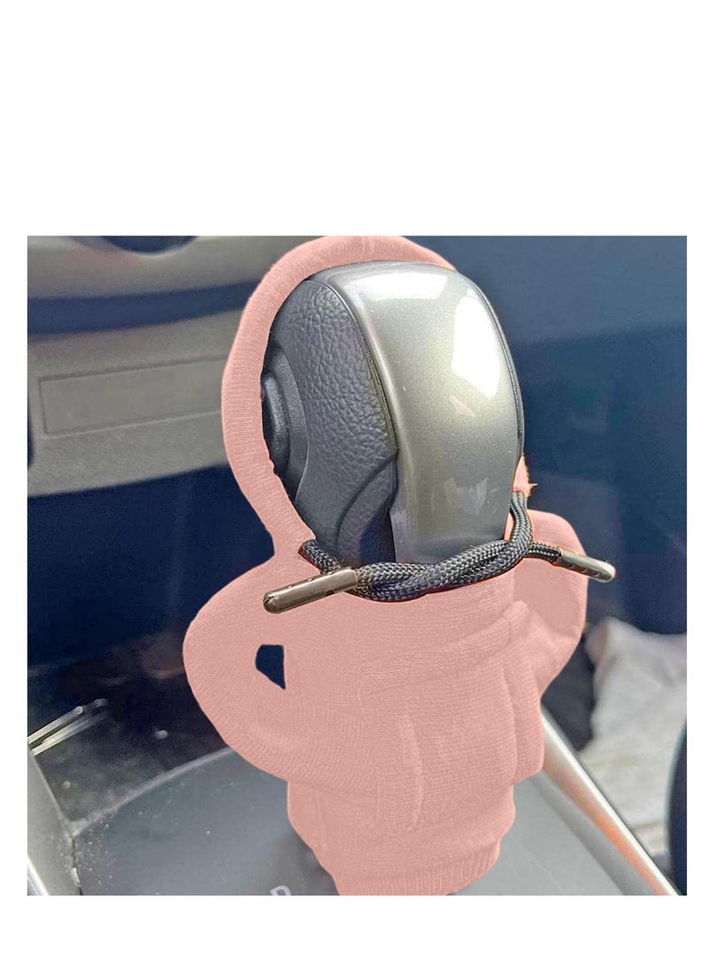 Loquat Car Gear Shift Cover Shifter Knob Hoodie Funny Stick Protector Fits Manual Or Automatic Universal - Image 2