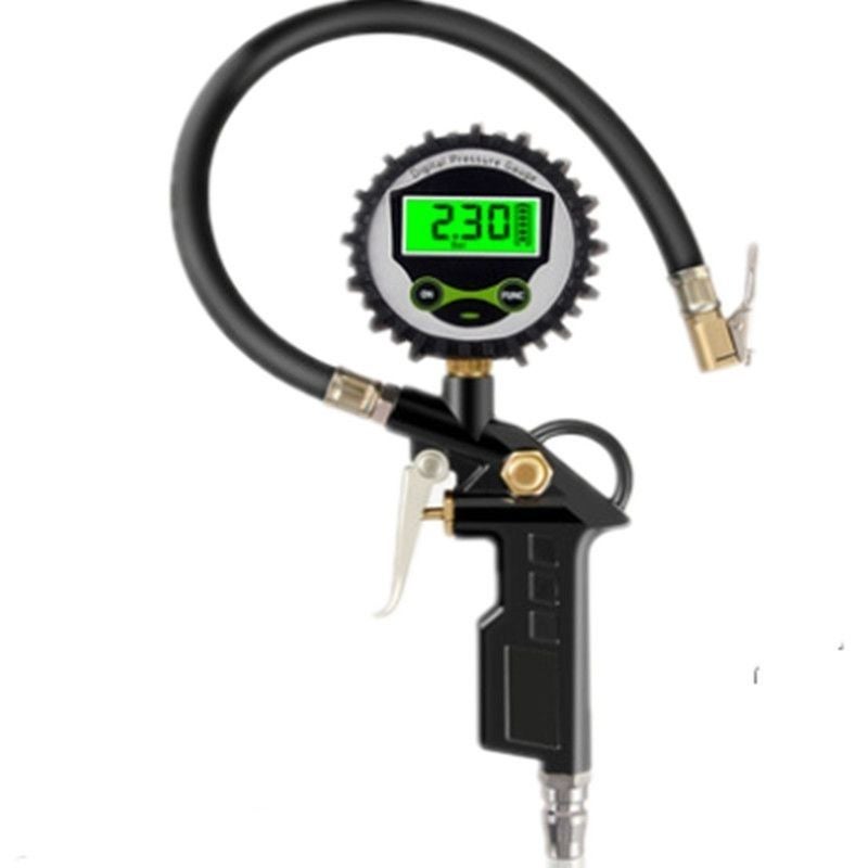 High-Precision Digital Tire Pressure Gauge with Air Pump for Cars