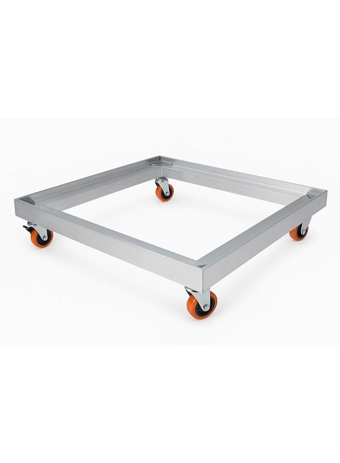 MIRV Heavy Duty Adjustable Appliance Stand with Wheels – Movable Base for Washing Machine, Dryer & Refrigerator - Image 1