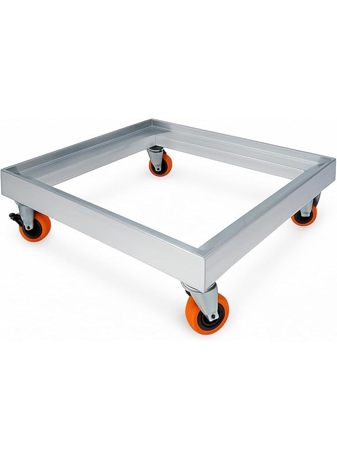 MIRV Heavy Duty Adjustable Appliance Stand with Wheels – Movable Base for Washing Machine, Dryer & Refrigerator - Image 2