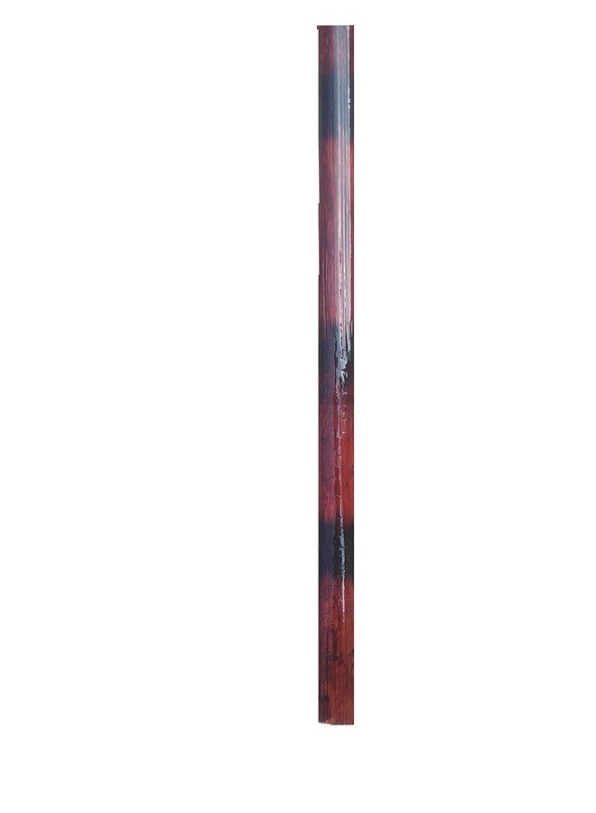 TryMe Silambam Rattan Wood Cane Stick, 4 ft, Brown - Image 1