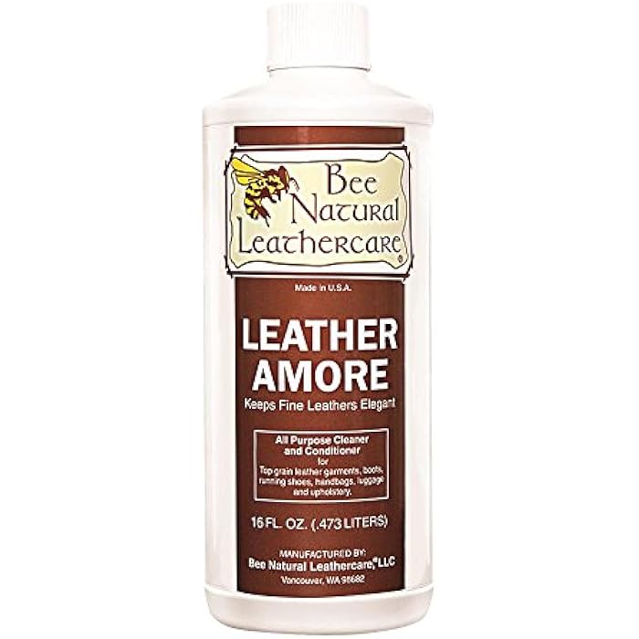Bee Natural Leather Amore Conditioner,Neutral,1 pint,50-2197
