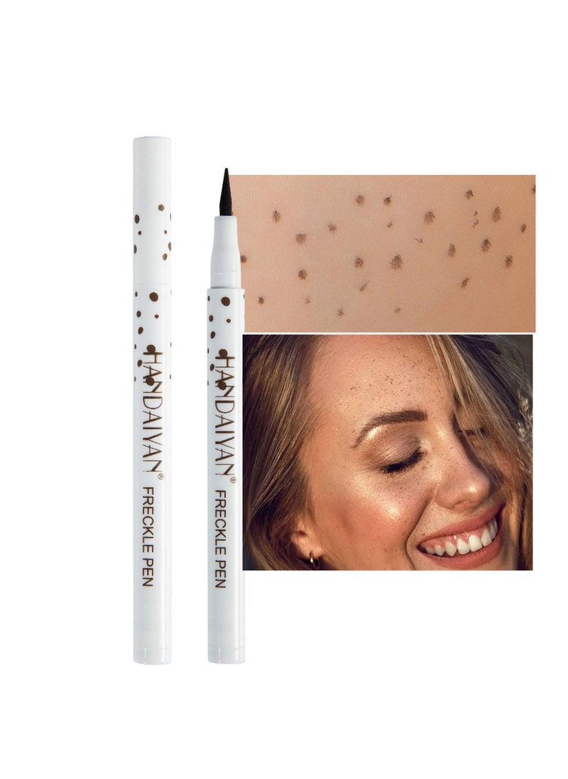 Handaiyan HANDAIYAN Freckle Pen 4 Colors Available, Natural Lifelike Freckle Makeup Pen, Waterproof Long Lasting Quick Dry Natural Makeup (4)  - Image 1