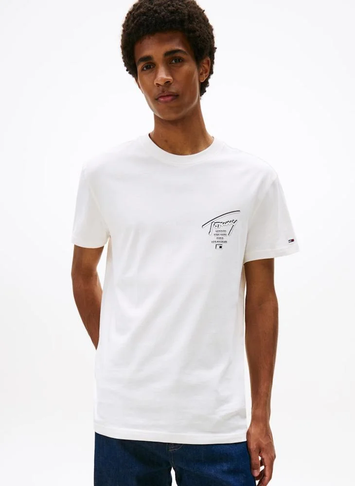 Signature Back Logo Jersey T-Shirt