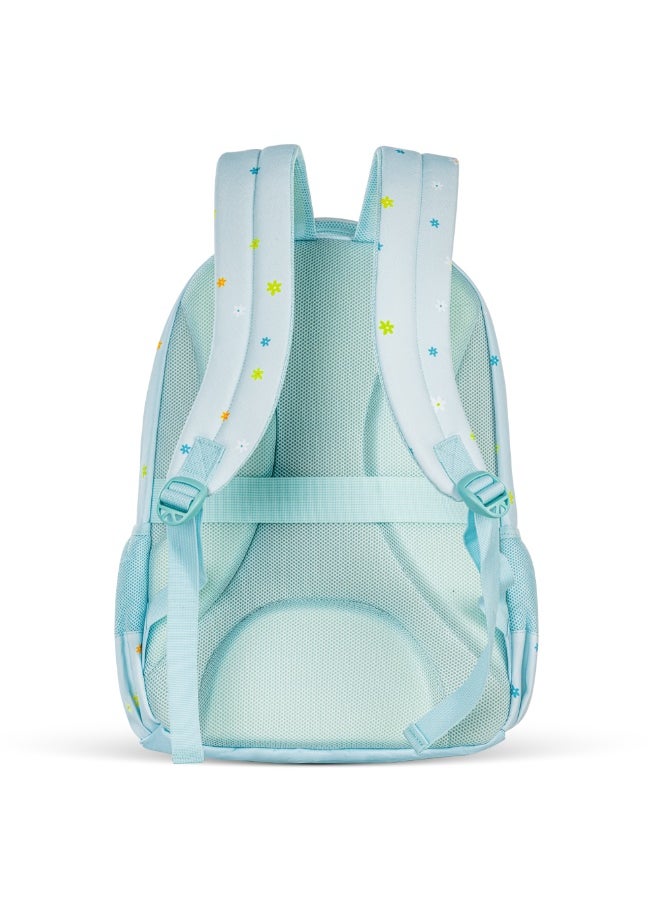 Eazy Kids Eazy Kids 17" School Bag Set of 3 w/ Lunch Bag and Pencil Pouch - Little Daisy Green  - Image 5