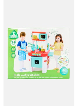 Early Learning Center Little Cooks Kitchen, White/Green Combo  - Image 1