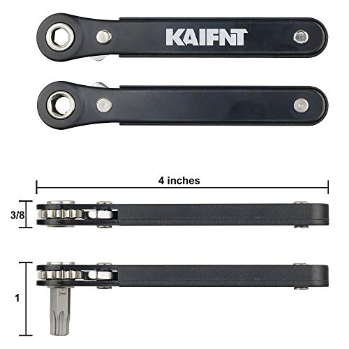 KAIFNT مجموعة مفاتيح توركس شاملة KAIFNT K403 مع مفتاح ربط صغير، 1/4 بوصة، 34 قطعة - Image 4