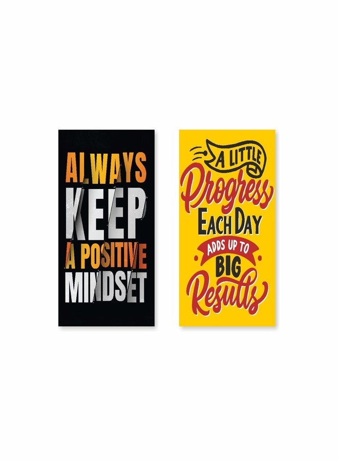 SR CREATIVE CRAFT Motivational Posters for Office and Student Room Walls with Adhesive Strips (Unframed & 300GSM) (45 cm x 30 cm x 0.2 cm & Pack of 10), Multicolor - Image 4
