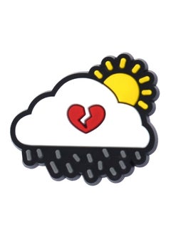 Excefore Cloud Shoe Charms Weather, 25PCS Sun Shoes Charms Rain PVC Tornado Cute Lightning Clog Pins Accessories Party Favors Birthday Gifts Holidays Decoration for Boys Women Girls  - Image 5