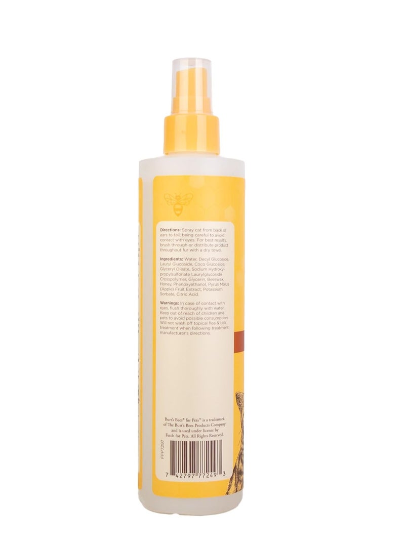 Burt's Bees for Cats Burt's Bees for Pets Cat Natural Waterless Shampoo with Apple and Honey | Cat Waterless Shampoo Spray | Easy to Use Cat Dry Shampoo for Fresh Skin and Fur Without a Bath | Made in the USA, 10 Oz - Image 4