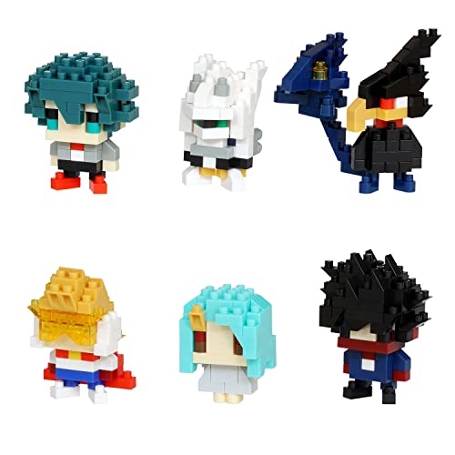 Nanoblock نانوبلوك ماي هيرو أكاديميا ماي هيرو أكاديميا المجلد 3 مجموعة كاملة من الصندوق الأعمى سلسلة مينينانو مجموعة بناء - Image 1