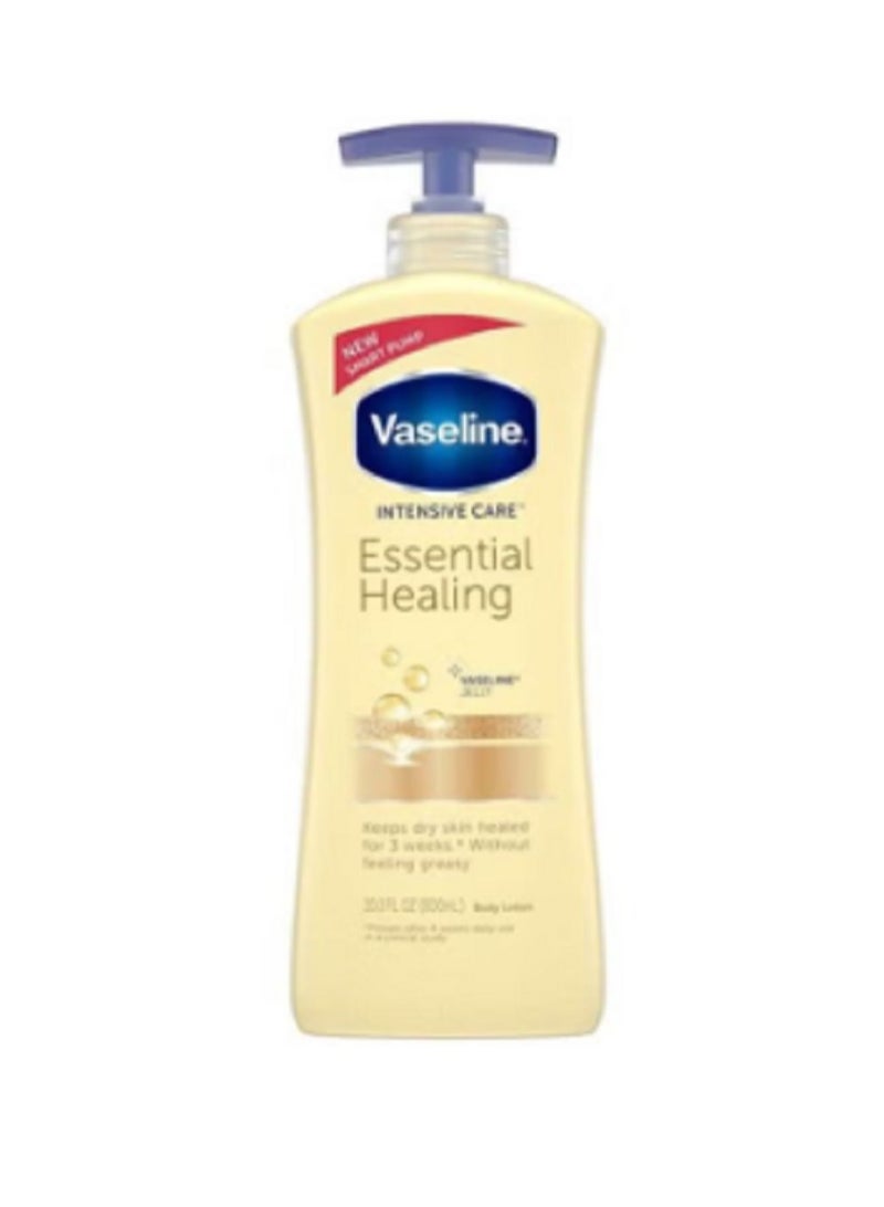 Vaseline Intensive Care Essential Healing Body Lotion 600ml - Image 1