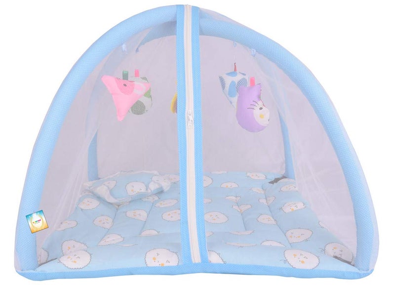 Bantoo Baby Bed New Born Baby Bedding Set Baby Sleeping Bag Carry Bag Baby Beds Mattress Nest Bed Mosquito Net Sleeping Essentials Carrier Nest Infants Gift Combo 06 Months - Image 2