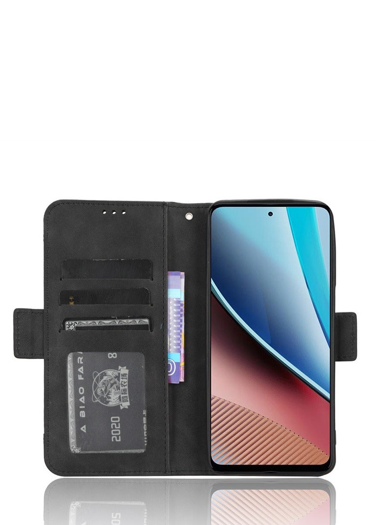 Wallet case Stand Cover for Motorola G Play 2024 4G -Magnetic Closure, Ultra Slim Leather Flip Cover Wallet for Motorola G Play 2024 4G - Image 4