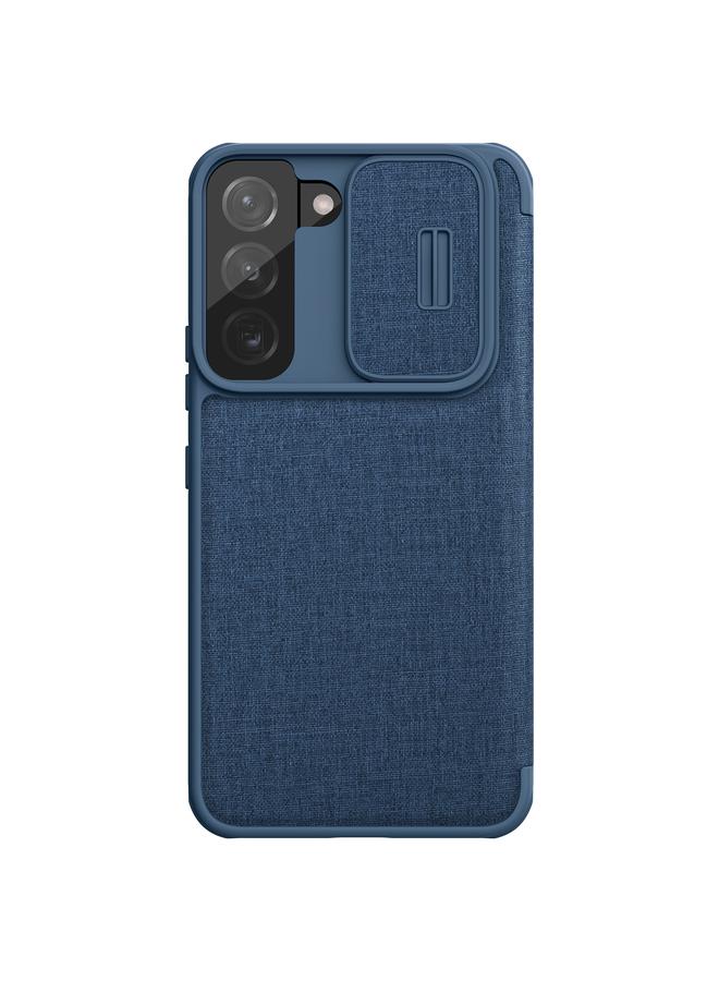 Nillkin Case For Samsung Galaxy S22+ 5G QIN Series Pro Sliding Camera Cover Design Leather Phone Case - Image 1