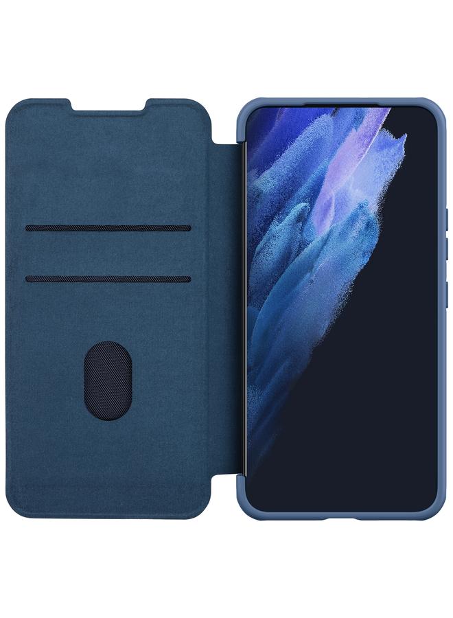 Nillkin Case For Samsung Galaxy S22+ 5G QIN Series Pro Sliding Camera Cover Design Leather Phone Case - Image 4