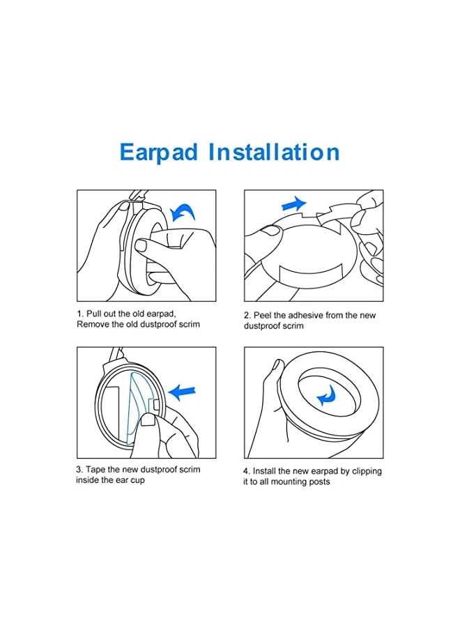 erorex Cushions Bose Replacement Ear Pads Kit Professional Replacement Earpads Cushions For Qc35 Qc35Ii Headphones Ear Pads With Softer Leather Noise Isolation Foam Added Thickness Silver  - Image 4