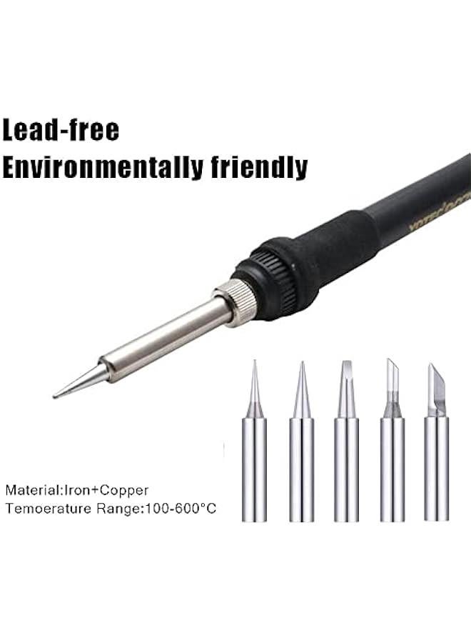 MOXO Universal LeadFree Soldering Iron Tip Set for Soldering Station Welding and Cutting  5 - Image 2