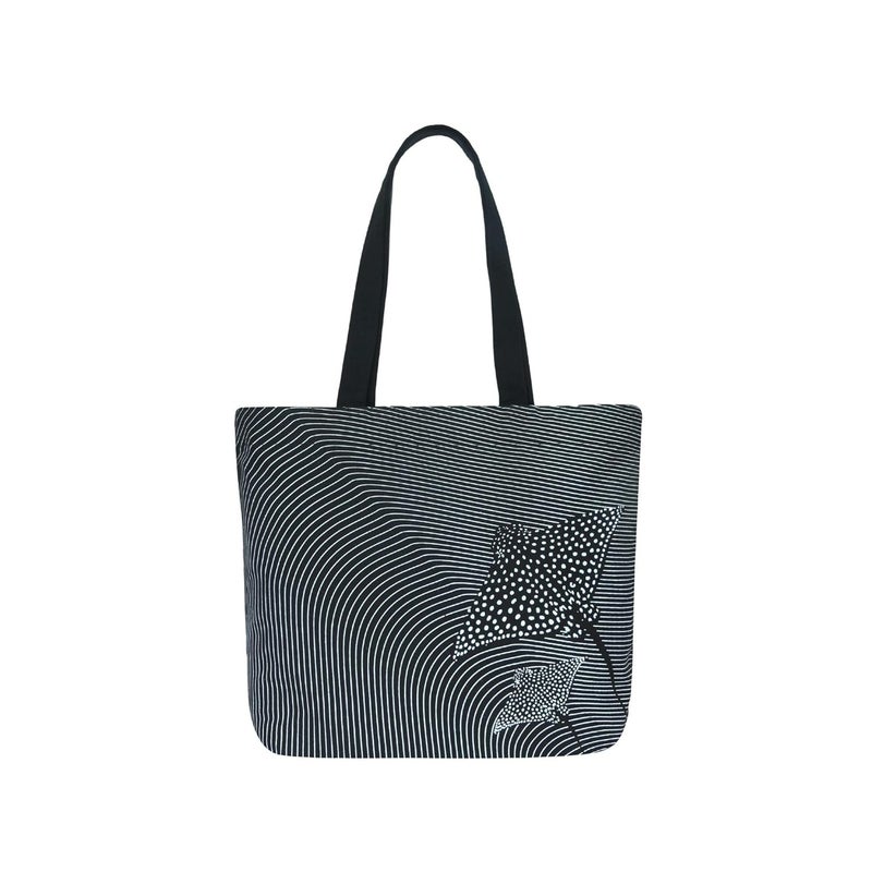 EcoRight Large Canvas Tote Bag for Women, Tote Handbags for Women with Zipper & Inner Pocket for College, Shopping, Office - Image 1