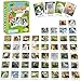 gisgfim 50 Pairs Memory Matching Game Animal Babies Concentration Memory Card Educational Game for Kids Adults A Fun Fast Baby Animals Game Toddlers Preschool Family Board Gift Matching Games - Image 2