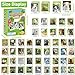 gisgfim 50 Pairs Memory Matching Game Animal Babies Concentration Memory Card Educational Game for Kids Adults A Fun Fast Baby Animals Game Toddlers Preschool Family Board Gift Matching Games - Image 4