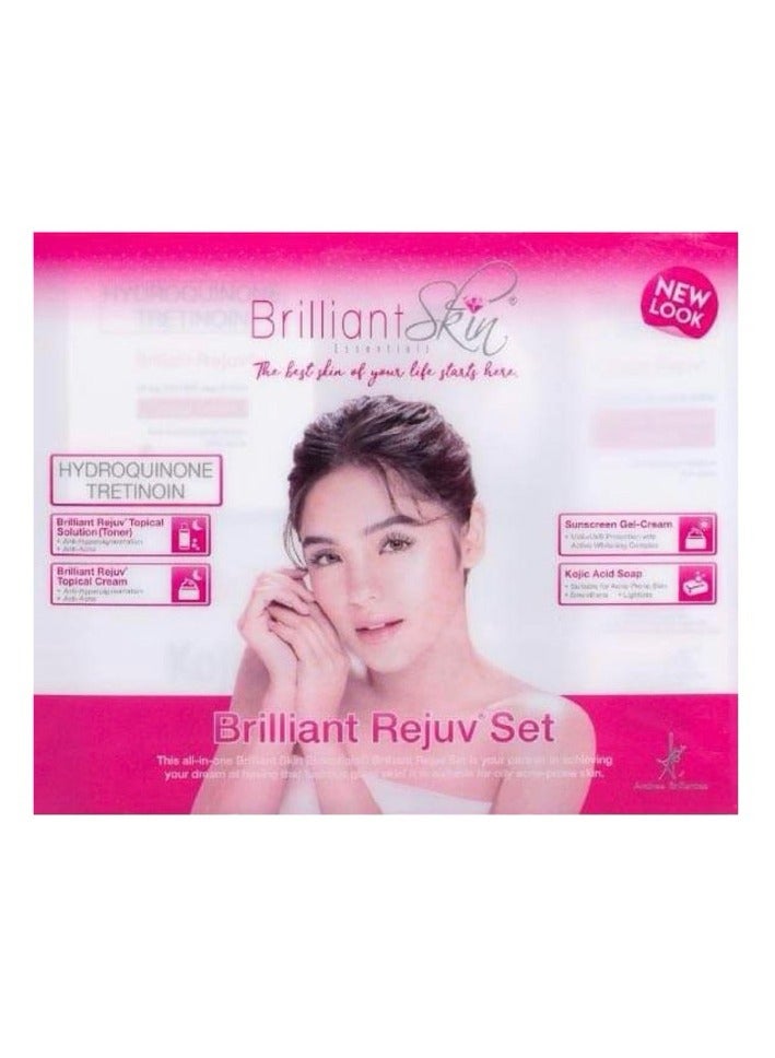 Brilliant Skin Essentials is a great set for rejuvenating facial skin