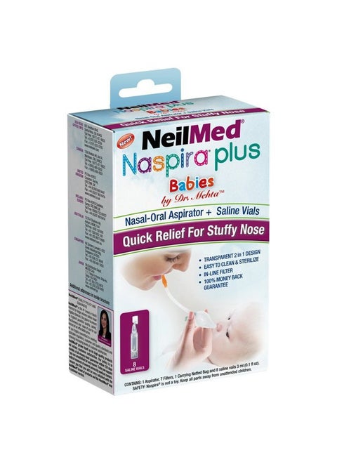 Naspira Plus Nasal Oral Aspirator, 1 Count