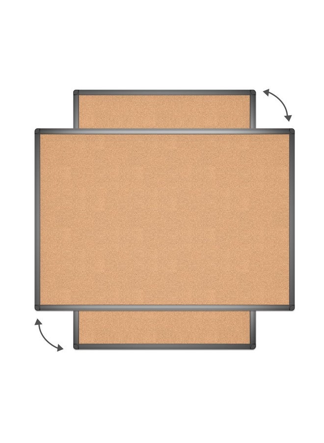 Cork Notice Board, 36 X 24 Inches, Cork Bulletin Board With Black Aluminium Frame - pzsku/Z27D5F2F87FA1BDCEAA80Z/45/_/1735214638/9d52f9c8-fbfc-4ce6-8d52-0993c34a712b