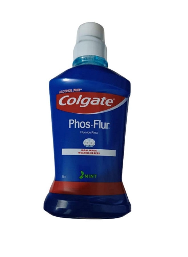 كولجيت غسول كولجيت فوس-فلورايد المضاد للتسوس بنكهة النعناع 16.9 أونصة سائلة (عبوة من 3 قطع)