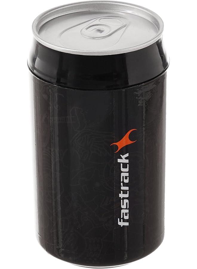 فاستراك ساعة موتور هيدز التناظرية ذات الميناء الأسود للرجال - Image 5