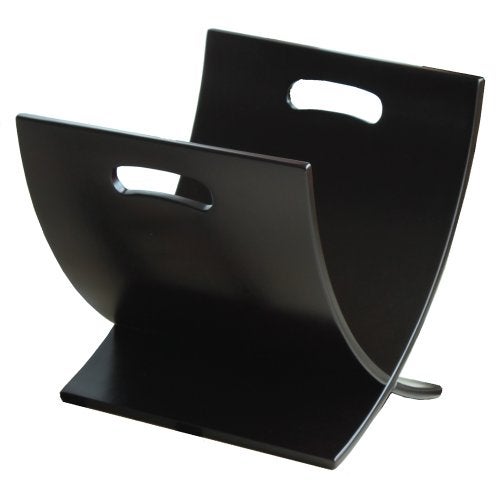 Oceanstar M1170 Contemporary Wooden Magazine Rack, Espresso - Image 1