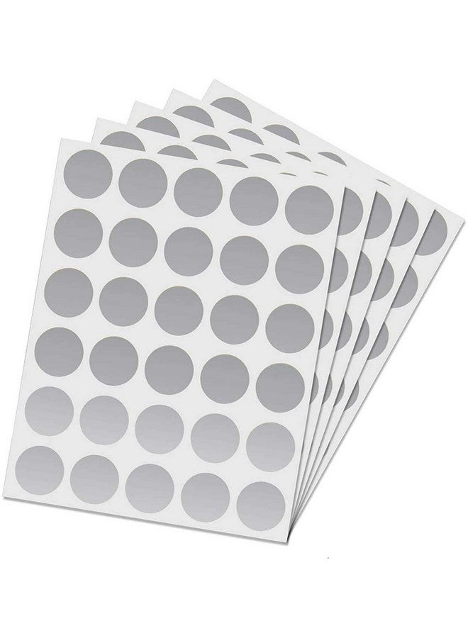 iberry's 1 Inch Dia Silver Scratch Off Label Stickers for Sale Events, Festival Offers, Surprising - Round Shape Peel Off - Set of 140 - Image 5