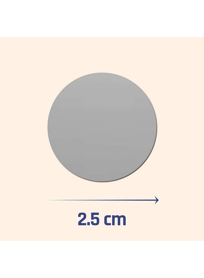 iberry's 1 Inch Dia Silver Scratch Off Label Stickers for Sale Events, Festival Offers, Surprising - Round Shape Peel Off - Set of 140 - Image 3