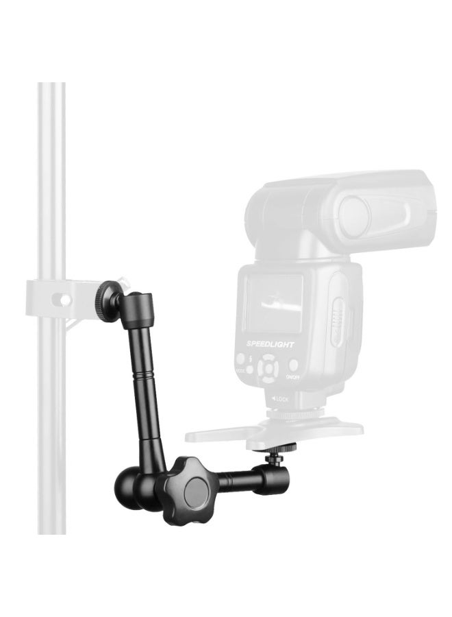 ذراع سحري 11 بوصة - ذراع احتكاك متحرك قابل للتعديل لكاميرات DSLR وأضواء LED والشاشات والميكروفونات والمزيد - Image 4
