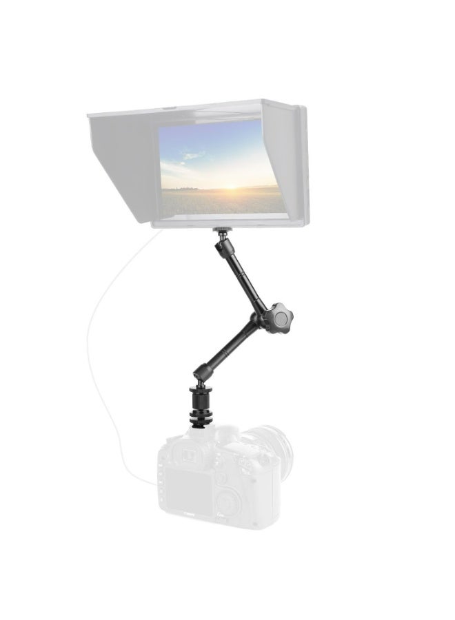 ذراع سحري 11 بوصة - ذراع احتكاك متحرك قابل للتعديل لكاميرات DSLR وأضواء LED والشاشات والميكروفونات والمزيد - Image 2
