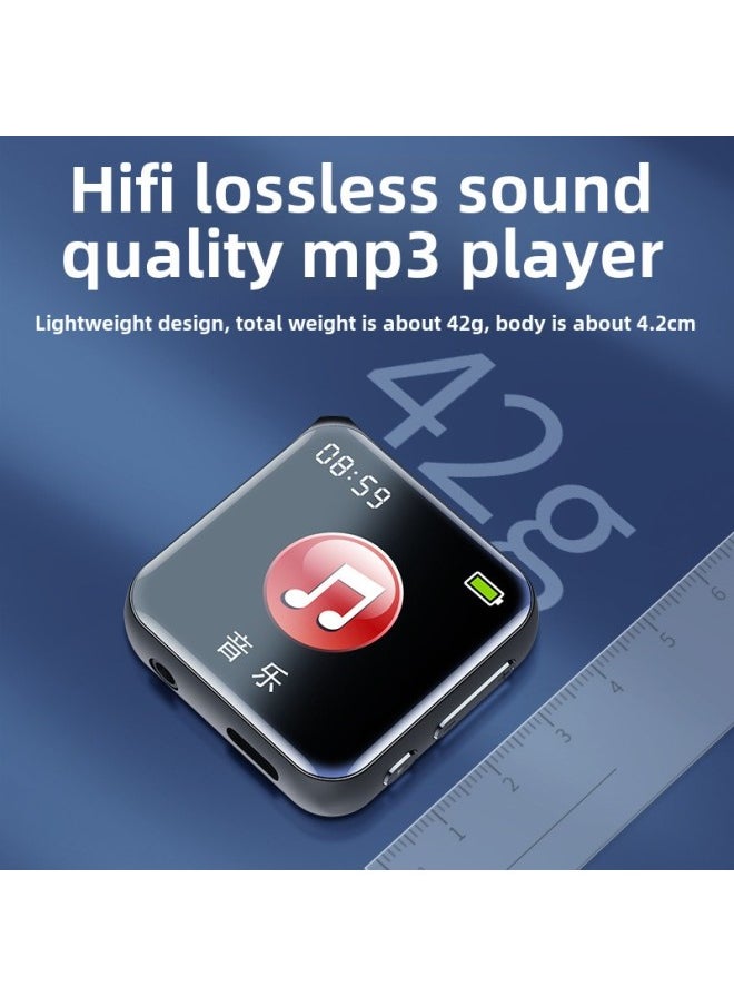 Mp3 Walkman Player For Students To Read Novels Can Be Put Outside High-definition Noise Reduction Multi-function Recording Pen-Body Color:Black-Memory Capacity:4GB