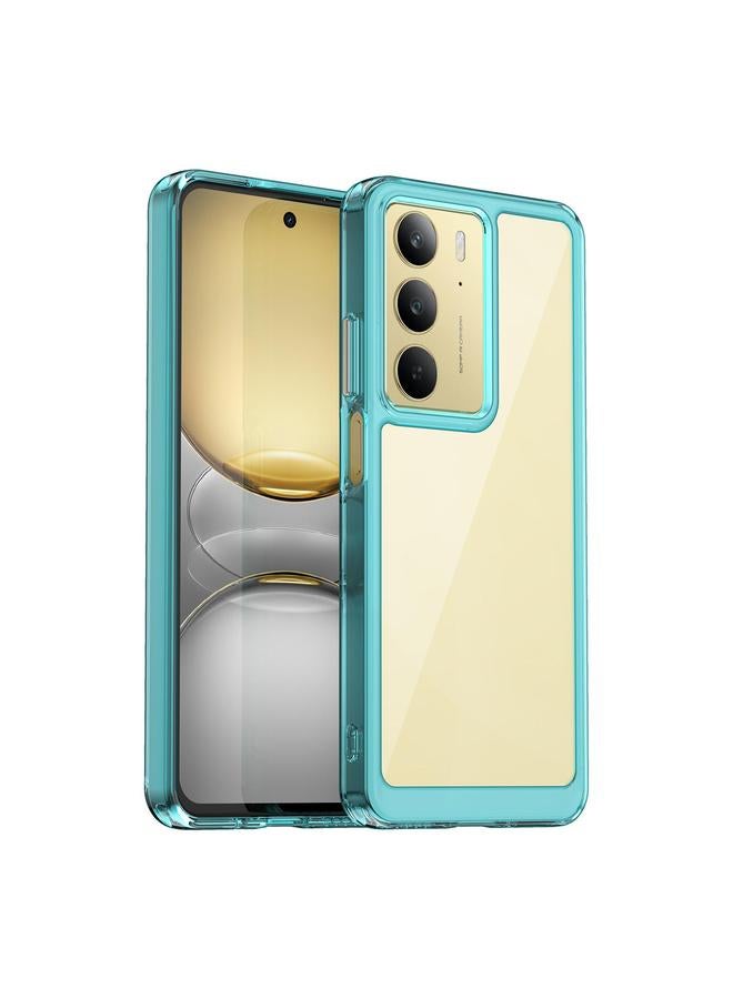 اس-توب جراب لهاتف Realme C75 من سلسلة ألوان متعددة من الأكريليك الهجين المصنوع من مادة TPU - Image 1