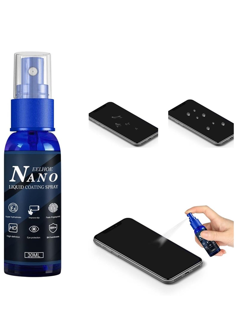 EELHOE Premium Liquid Glass Coating Spray for Mobile Screens - Advanced Waterproof and Oil-Resistant Protection 30ml - Image 1