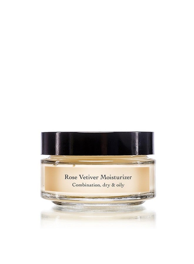 evanhealy Rose Vetiver Moisturizer | Facial Cream for All Skin Types - Lightweight Formula Packed with Antioxidants - Balancing for All Skin Types - Image 1