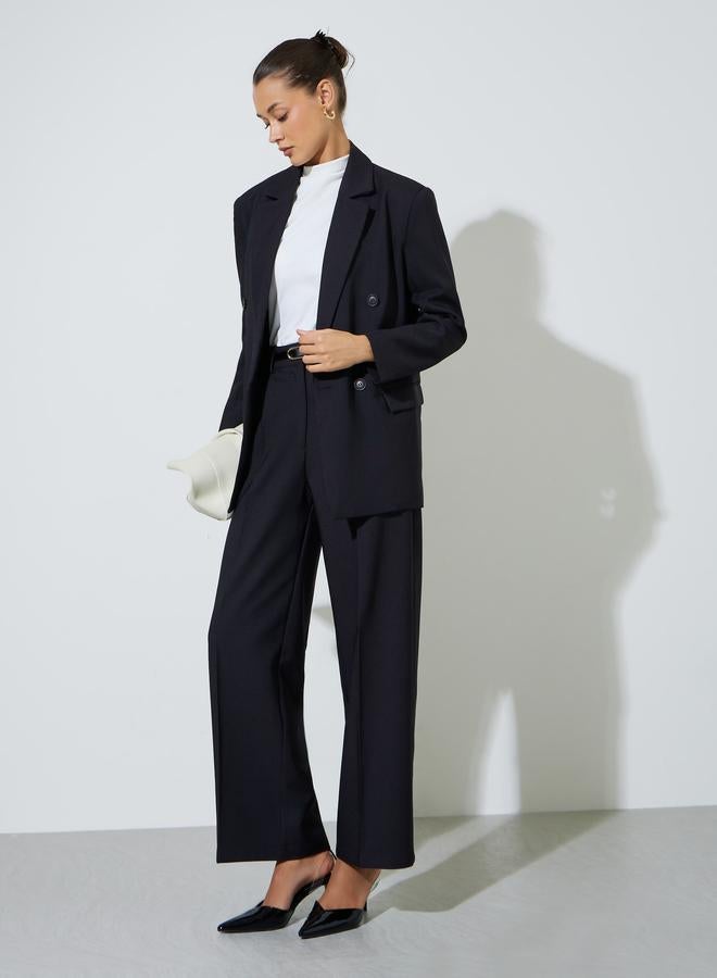 Styli Black Double-Breasted Regular Fit Blaze - Image 2