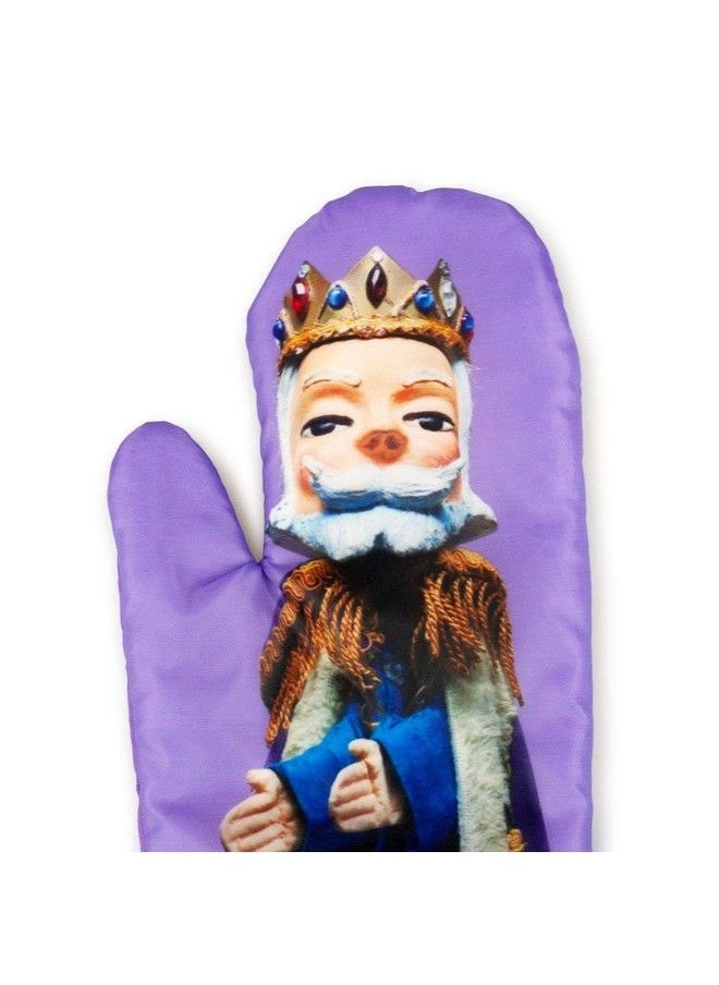 Surreal Entertainment - Mister Rogers Neighborhood King Friday Puppet Oven Mitt ; Tv Show Merchandise - Image 1