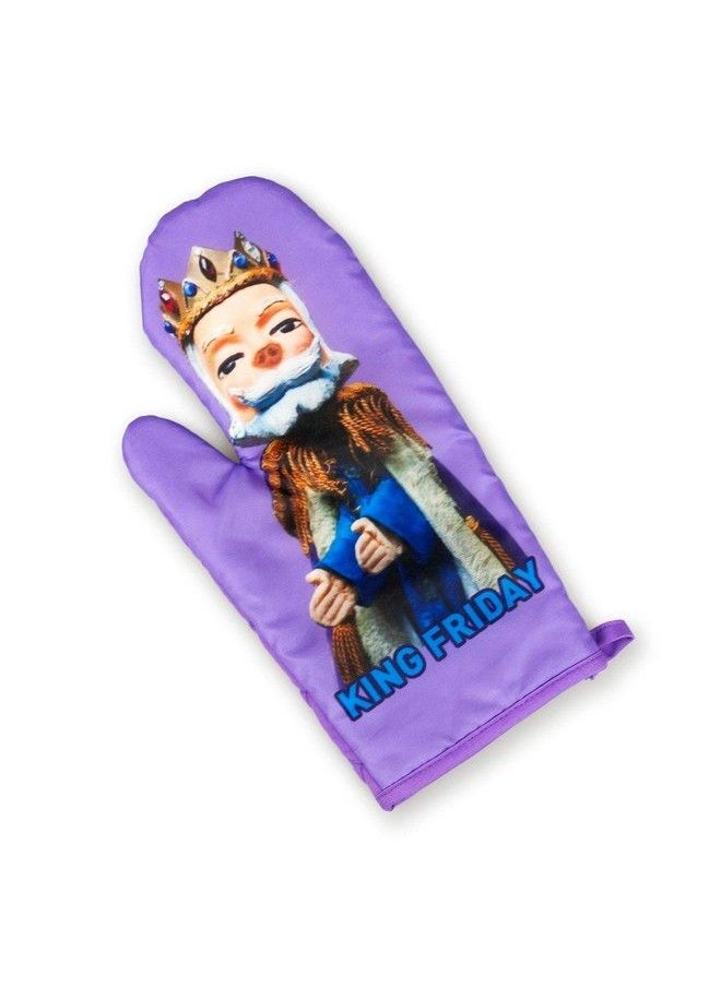 Surreal Entertainment - Mister Rogers Neighborhood King Friday Puppet Oven Mitt ; Tv Show Merchandise - Image 1