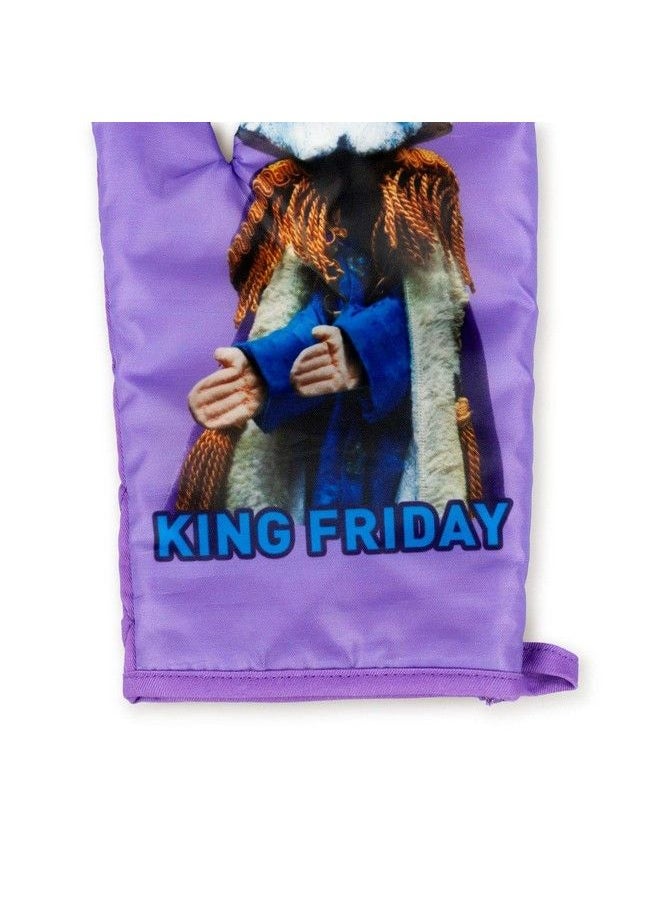 Surreal Entertainment - Mister Rogers Neighborhood King Friday Puppet Oven Mitt ; Tv Show Merchandise - Image 1
